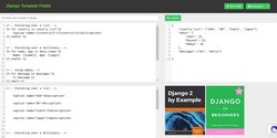 Django Template Fiddle Launched !!!!