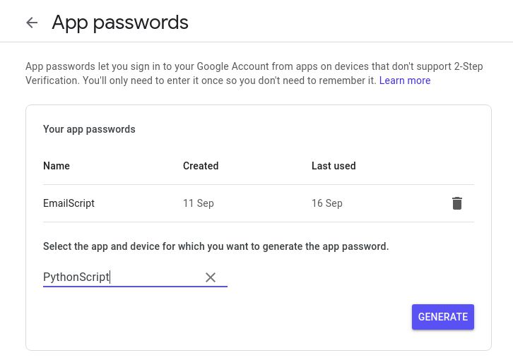 gmail app password