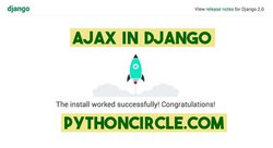 How to use AJAX with Django